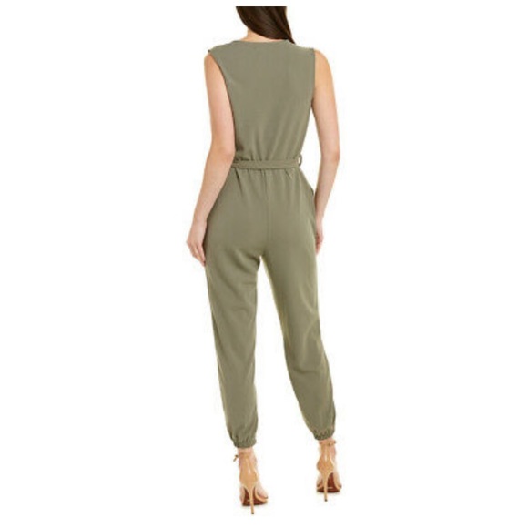 fitted jumpsuit olive green - Picture 3 of 3